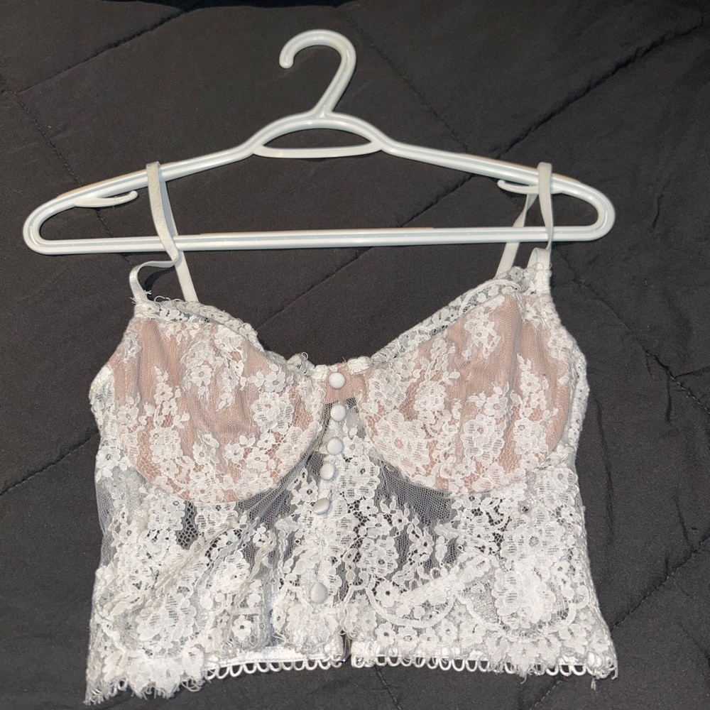 white fox corset ❤️ - Picture 1 of 3
